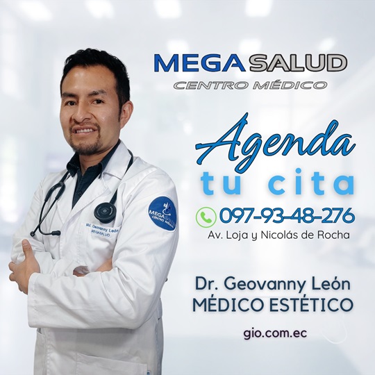 Doctor Geovanny León, médico Estético